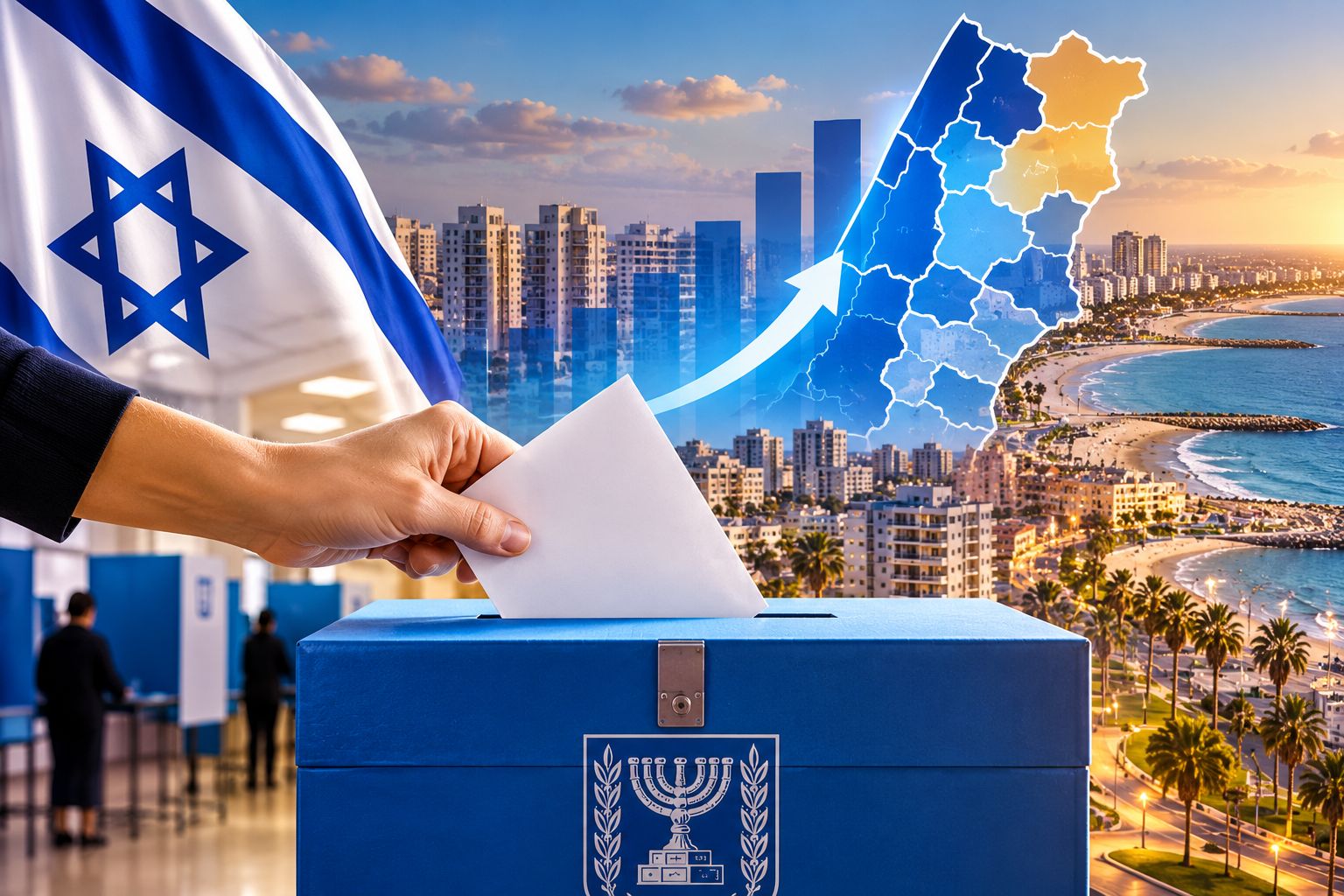 🗳️ בחירות 2026: 68.7% הצבעה באשקלון – איזו שכונה הובילה ואיפה הצביעו הכי פחות?